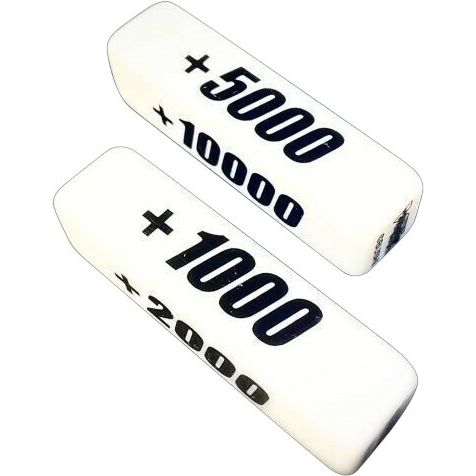Image for White Power Counter (Set of 2) - Life Counters