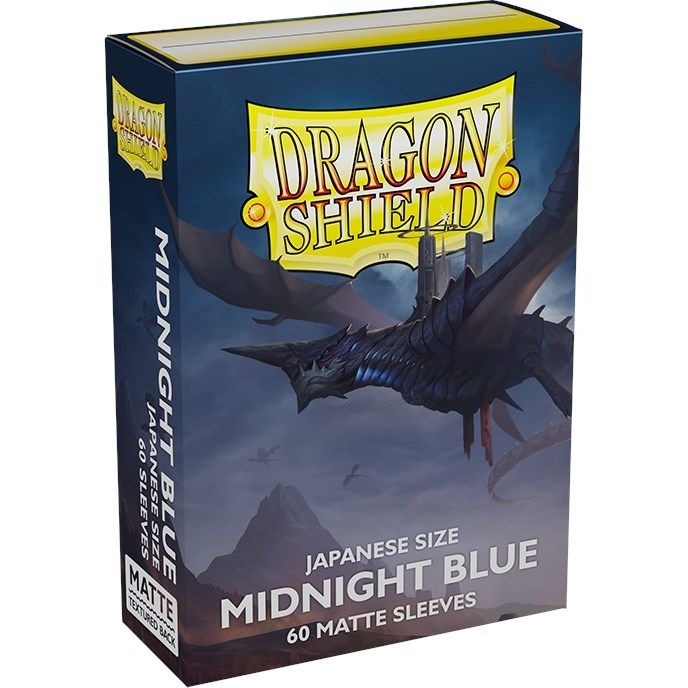 Image for Dragon Shield Matte Japanese Sleeves - Midnight Blue (60-Pack) - Card Sleeves