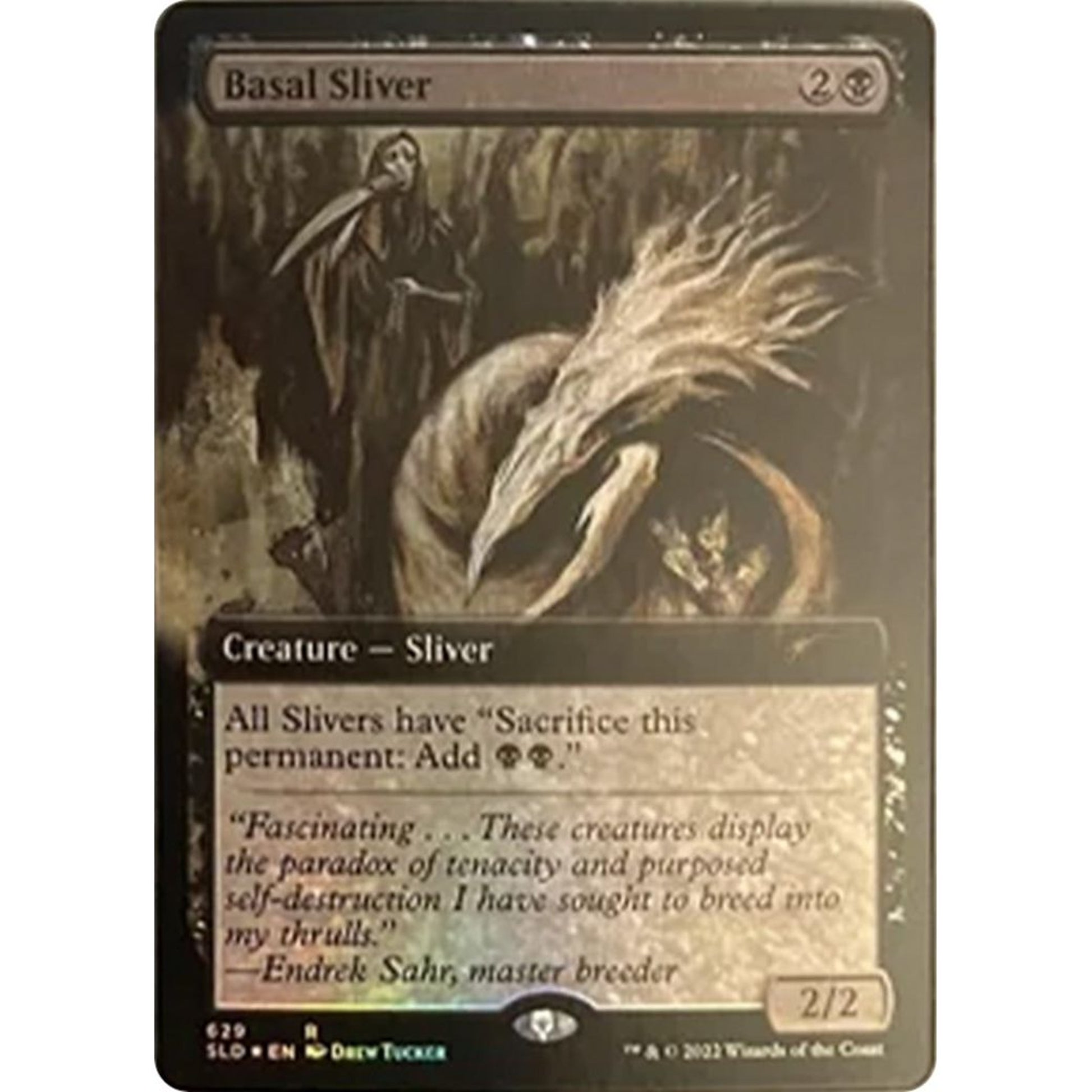 Image for Basal Sliver (Extended Art) (629) (SLD) - Magic: The Gathering