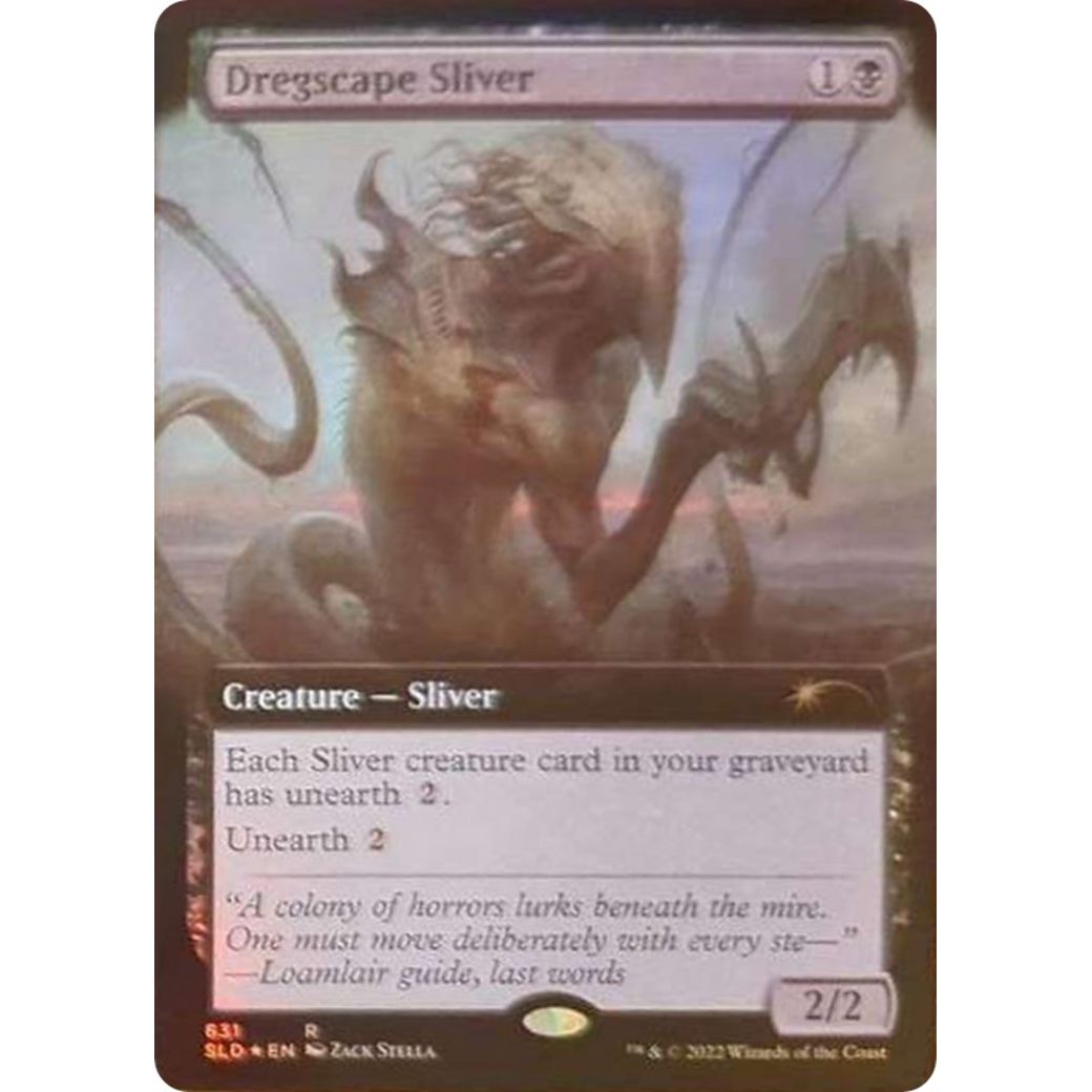 Image for Dregscape Sliver (Extended Art) (631) (SLD) - Magic: The Gathering