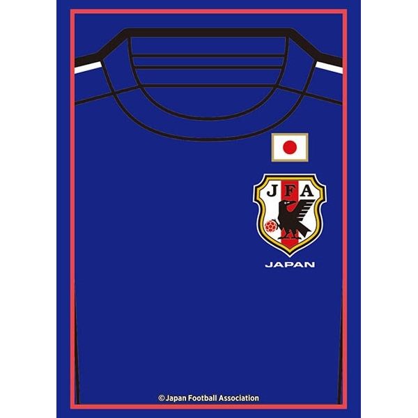 Image for Bushiroad Sleeve Collection HG Vol.3367: Japan National Football Team - Uniform 2014-2015 (75-Pack) - Card Sleeves