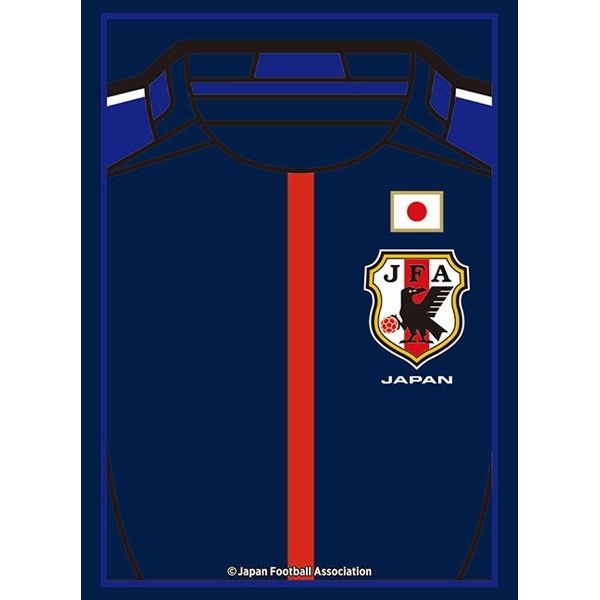 Image for Bushiroad Sleeve Collection HG Vol.3368: Japan National Football Team - Uniform 2012-2013 (75-Pack) - Card Sleeves