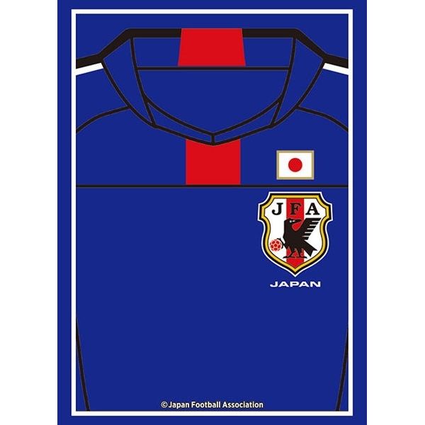Image for Bushiroad Sleeve Collection HG Vol.3369: Japan National Football Team - Uniform 2010-2011 (75-Pack) - Card Sleeves