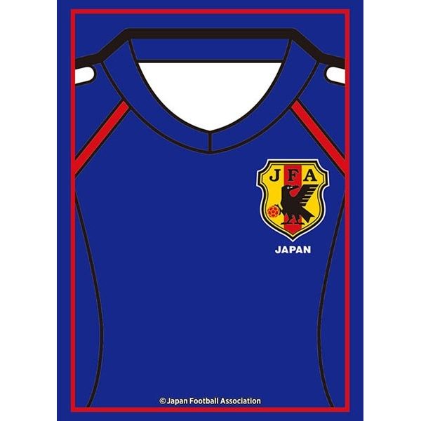 Image for Bushiroad Sleeve Collection HG Vol.3371: Japan National Football Team - Uniform 2002-2003 (75-Pack) - Card Sleeves