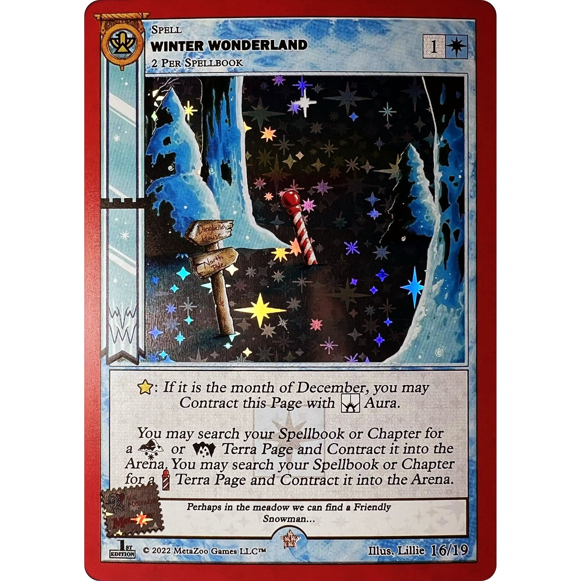 Image for Winter Wonderland (First Edition) (16/19) (HOLIP) - MetaZoo