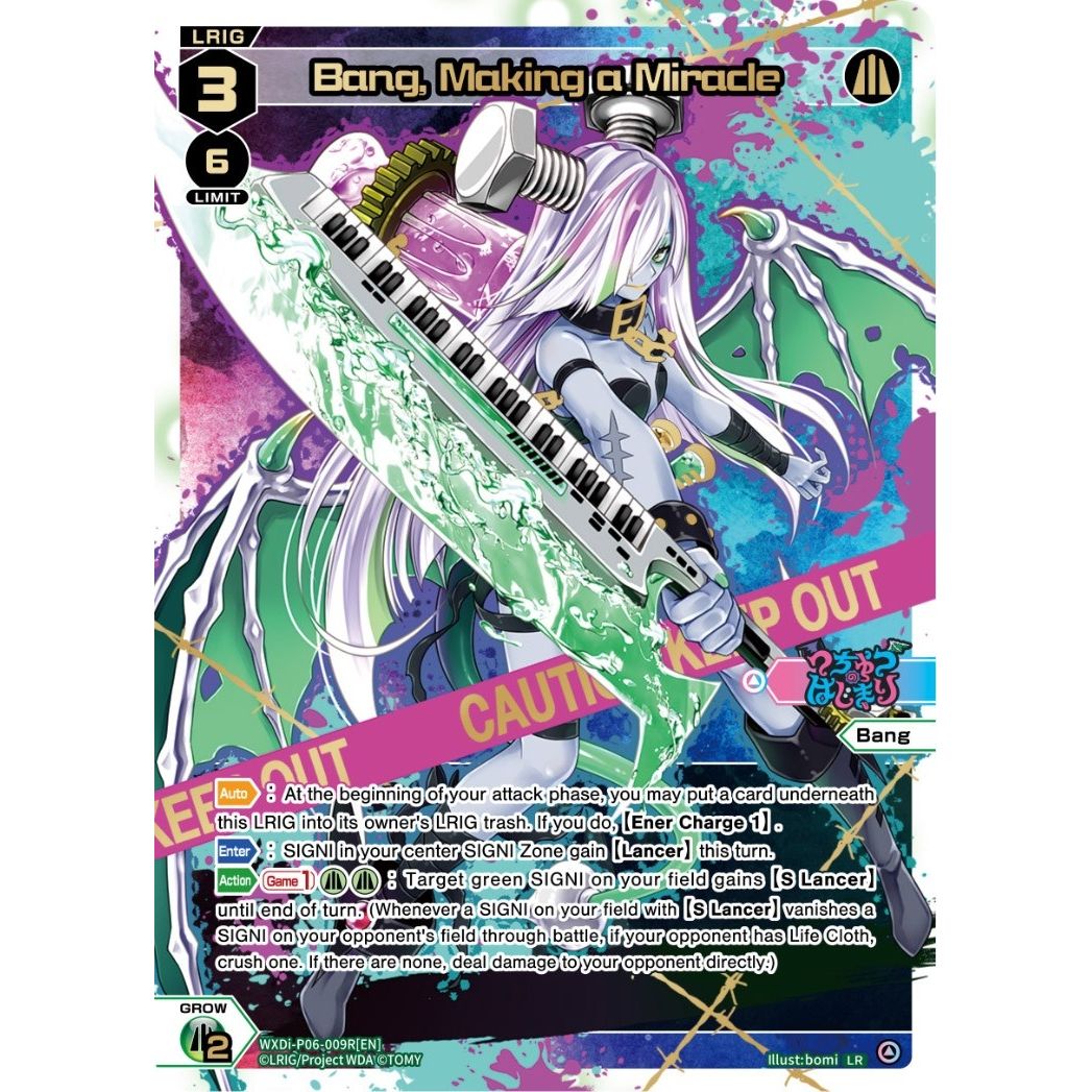 Image for Bang, Making a Miracle (LR) (WXDi-P06-009R[EN]) (WXDi-P06) - WIXOSS