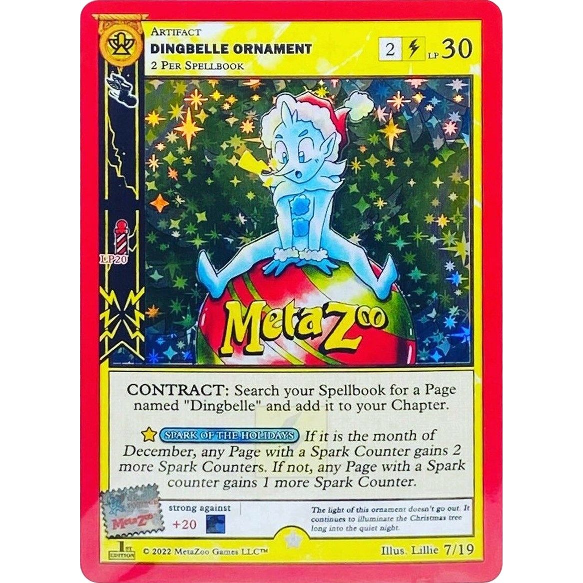 Image for Dingbelle Ornament (First Edition) (7/19) (HOLIP) - MetaZoo