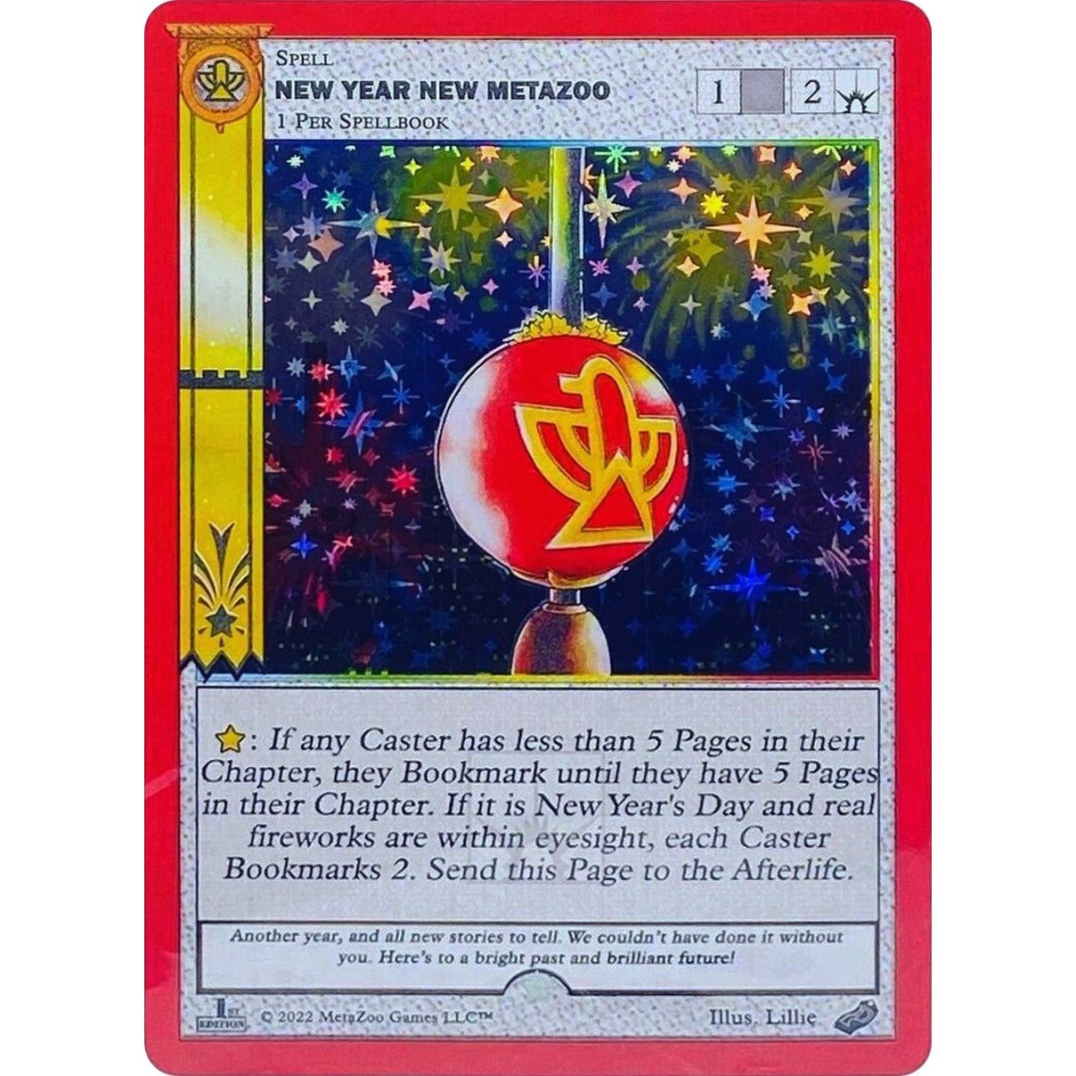 Image for New Year New MetaZoo (First Edition) (HOLIP) - MetaZoo