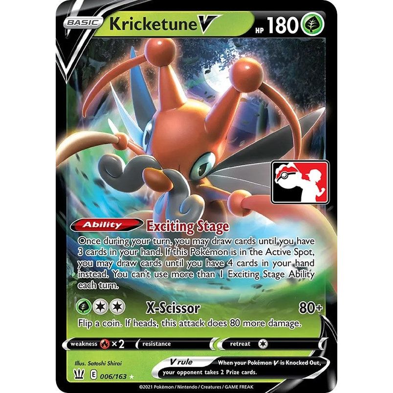 Image for Kricketune V (006/163) - Pokemon