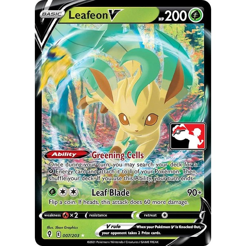 Image for Leafeon V (007/203) - Pokemon