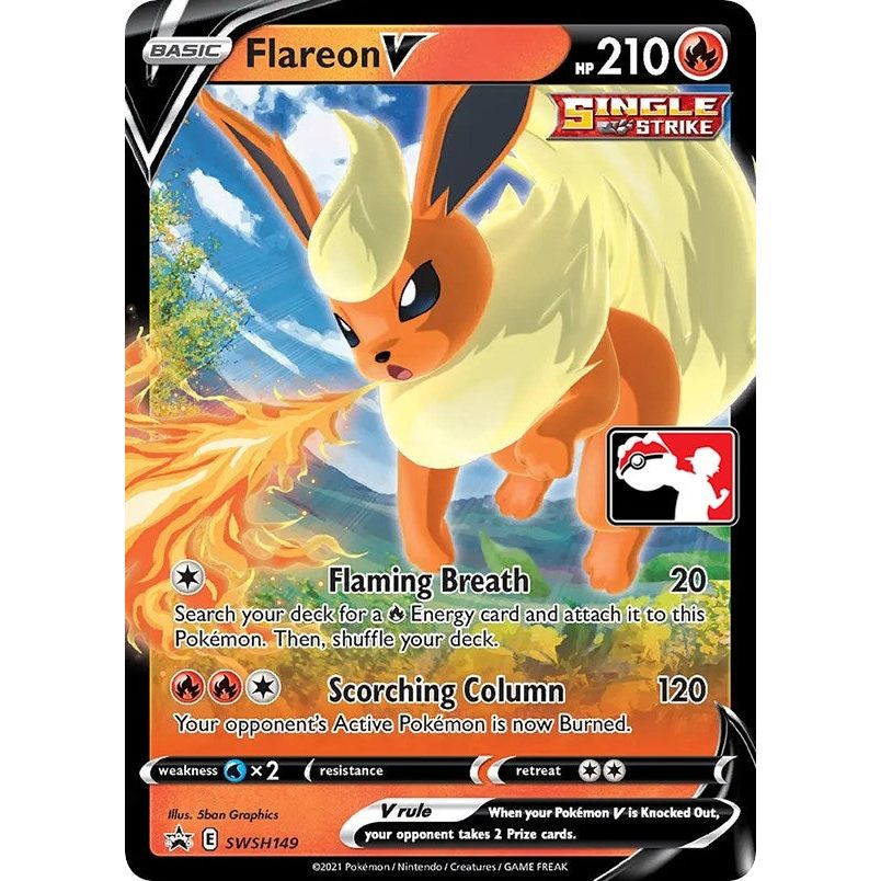 Image for Flareon V (SWSH149) - Pokemon