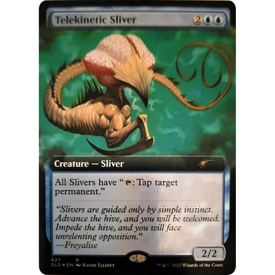 Image for Telekinetic Sliver (Extended Art) (627) (SLD) - Magic: The Gathering