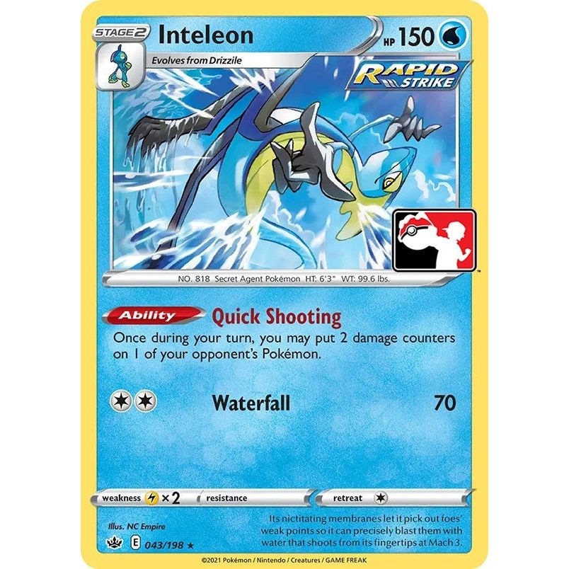 Image for Inteleon (43) (043/198) - Pokemon