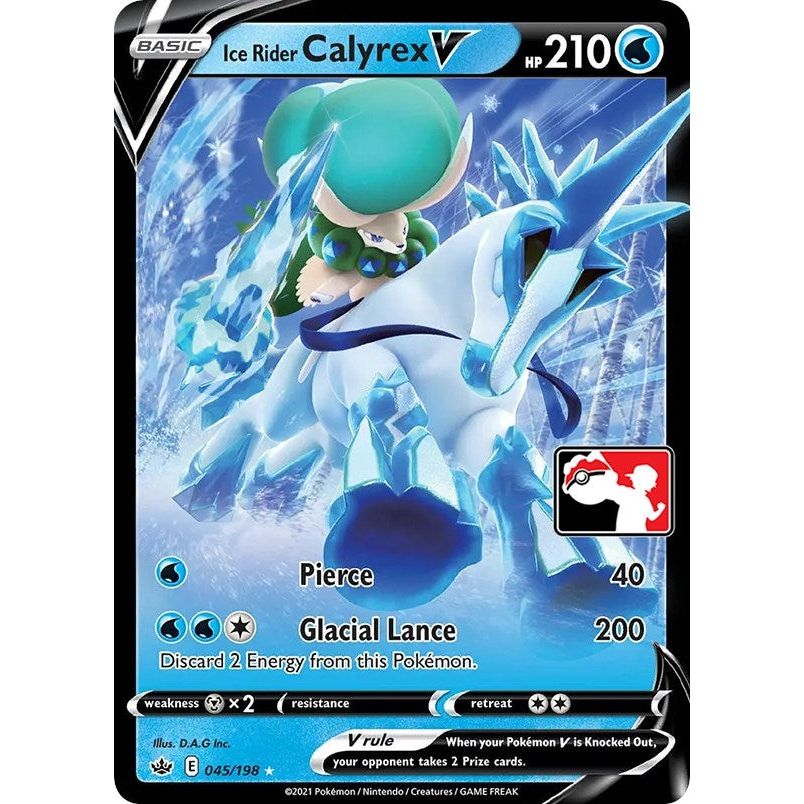 Image for Ice Rider Calyrex V (045/198) - Pokemon