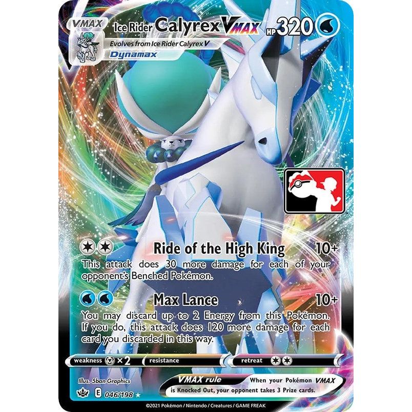 Image for Ice Rider Calyrex VMAX (046/198) - Pokemon