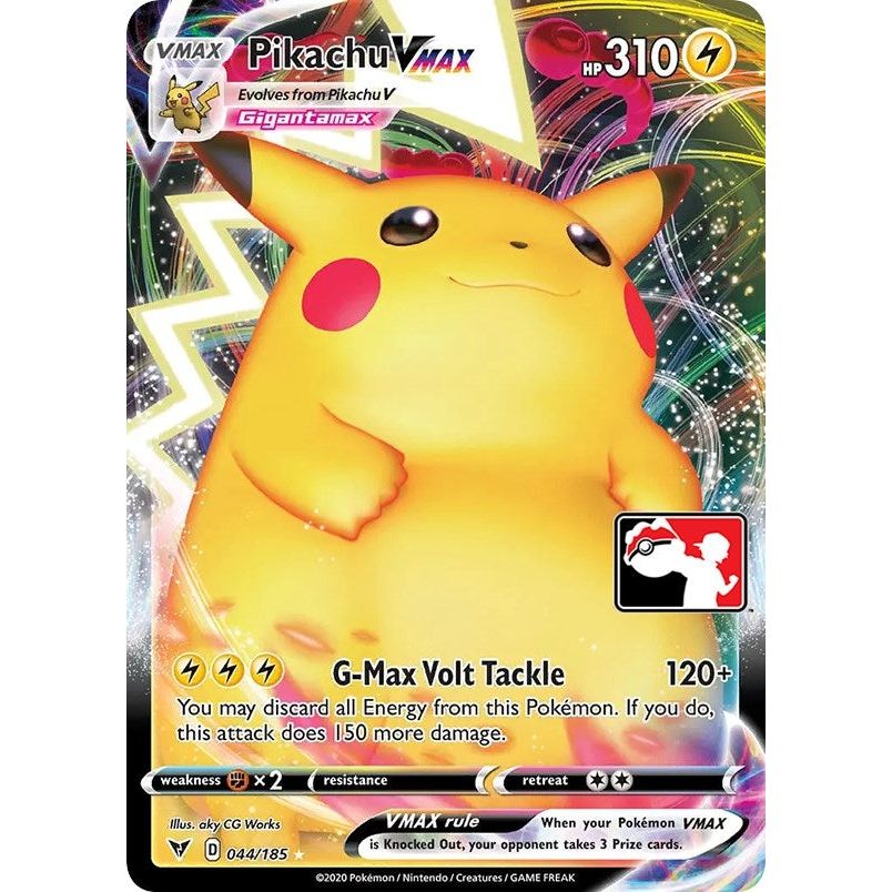 Image for Pikachu VMAX (044/185) - Pokemon