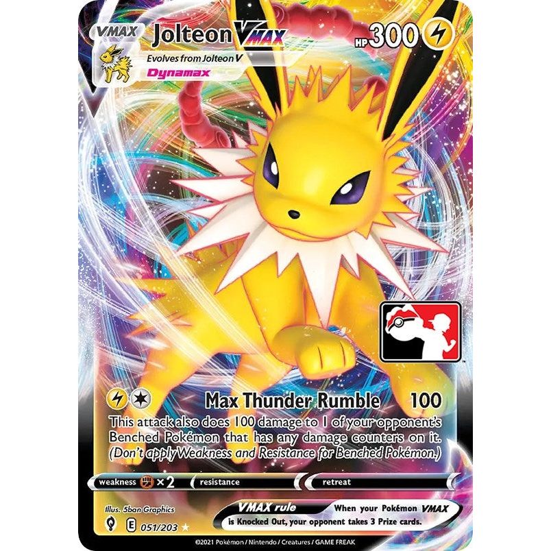 Image for Jolteon VMAX (051/203) - Pokemon