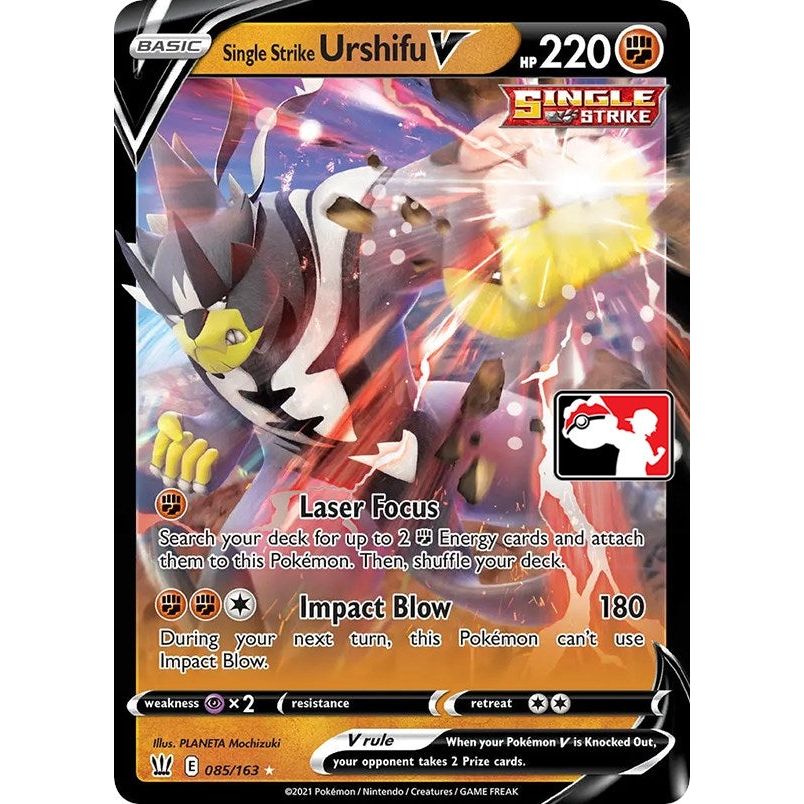 Image for Single Strike Urshifu V (085/163) - Pokemon