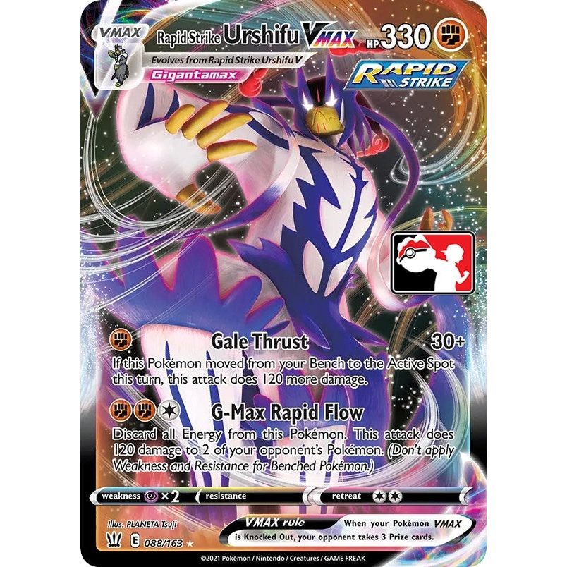 Image for Rapid Strike Urshifu VMAX (088/163) - Pokemon