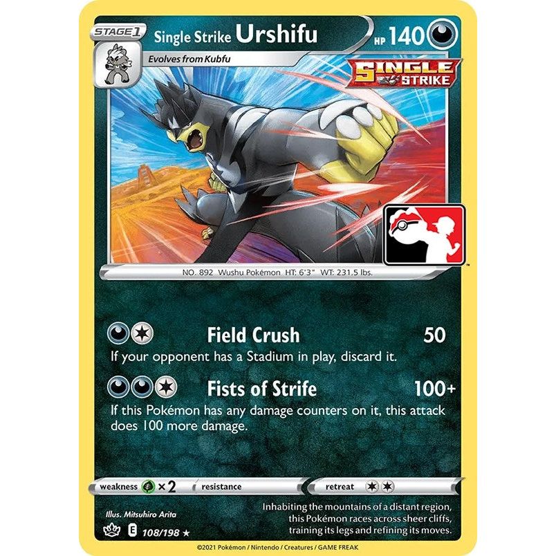Image for Single Strike Urshifu (108/198) - Pokemon
