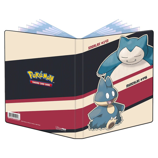 Image for 4-Pocket Portfolio for Pokemon - Snorlax and Munchlax - Storage Albums