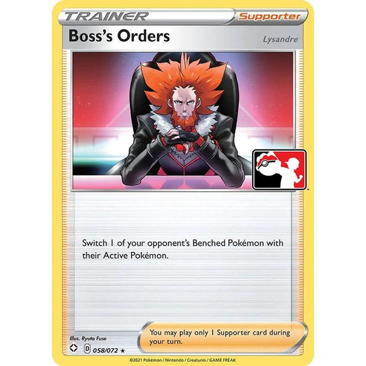 Image for Boss's Orders (058/072) - Pokemon