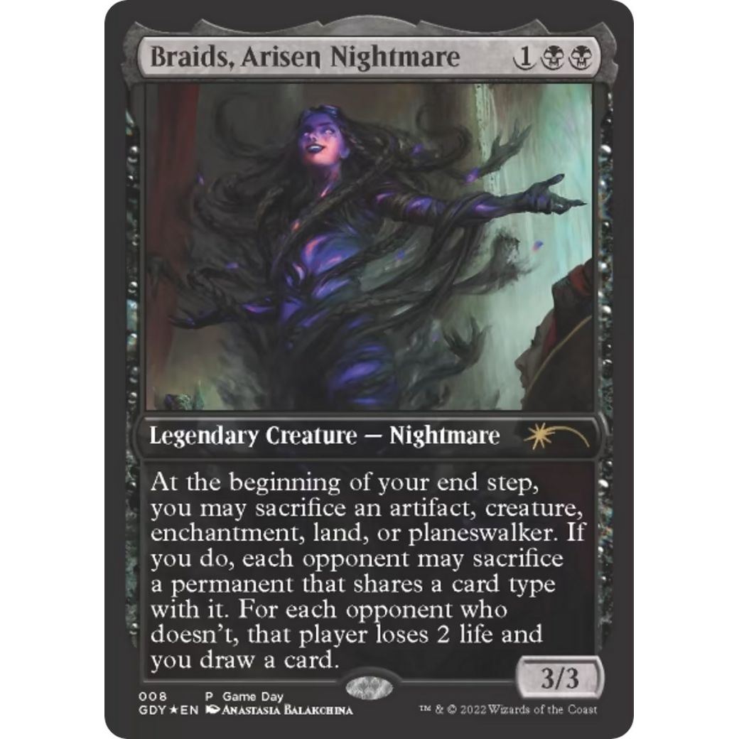 Image for Braids, Arisen Nightmare (8) (GAME) - Magic: The Gathering