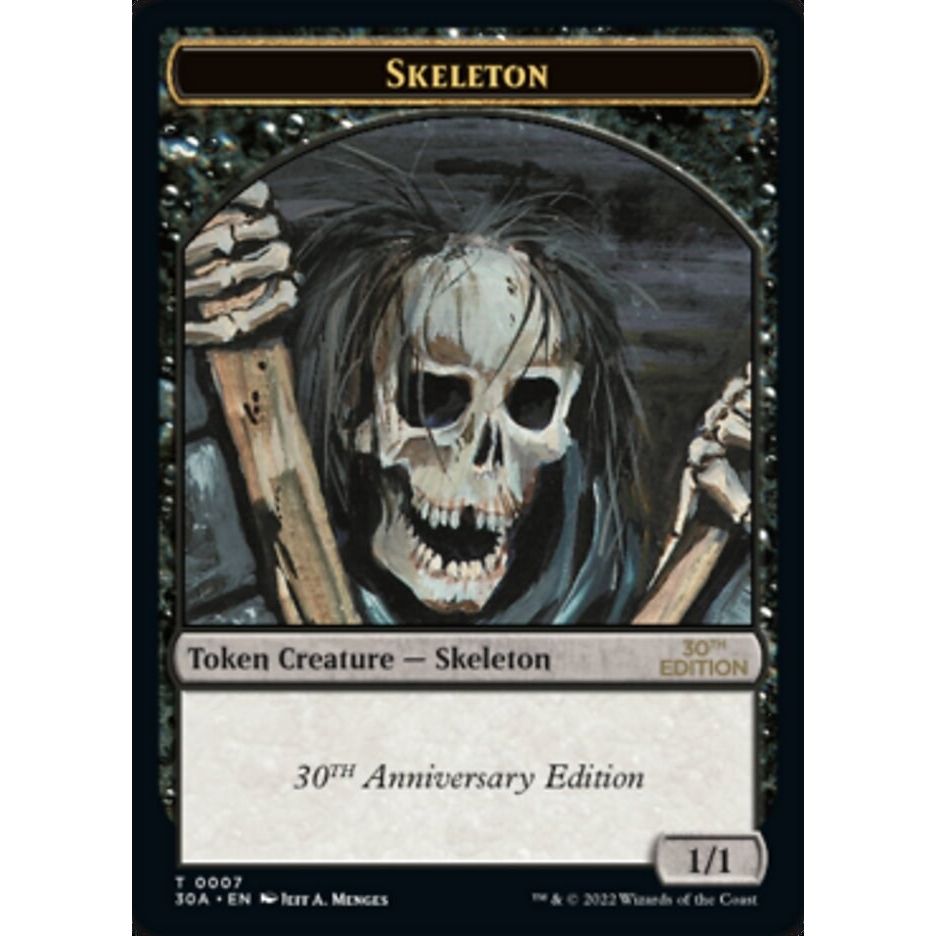 Image for Skeleton Token (7) (30A) - Magic: The Gathering