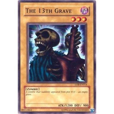 Image for The 13th Grave (LOB-EN014) (LOB-EN) - YuGiOh