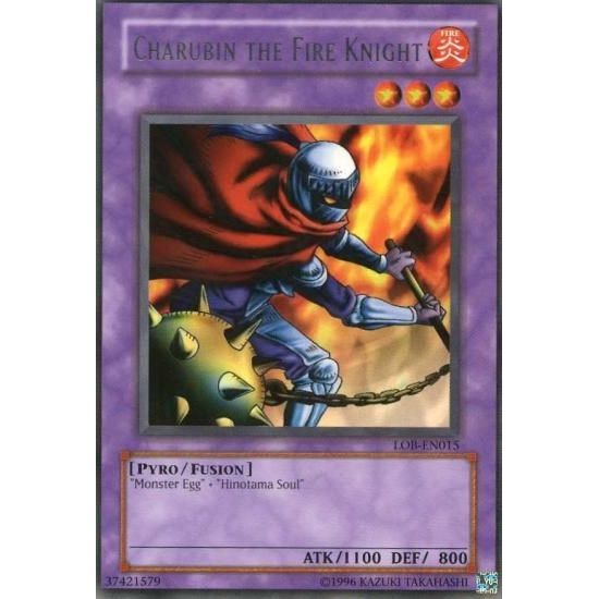 Image for Charubin the Fire Knight (LOB-EN015) (LOB-EN) - YuGiOh