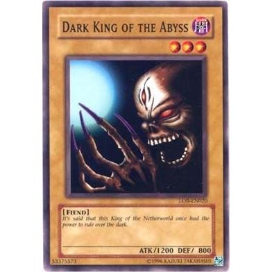 Image for Dark King of the Abyss (LOB-EN020) (LOB-EN) - YuGiOh