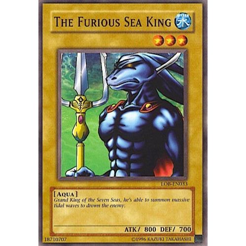 Image for The Furious Sea King (LOB-EN033) (LOB-EN) - YuGiOh