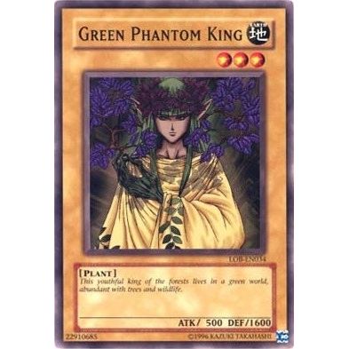Image for Green Phantom King (LOB-EN034) (LOB-EN) - YuGiOh