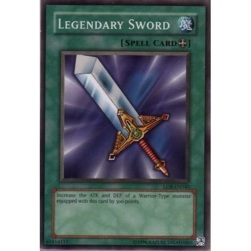 Image for Legendary Sword (LOB-EN040) (LOB-EN) - YuGiOh