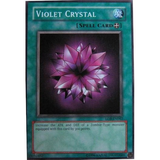 Image for Violet Crystal (LOB-EN042) (LOB-EN) - YuGiOh