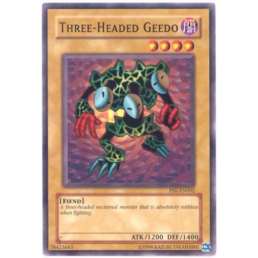 Image for Three-Headed Geedo (PSV-EN002) (PSV-EN) - YuGiOh