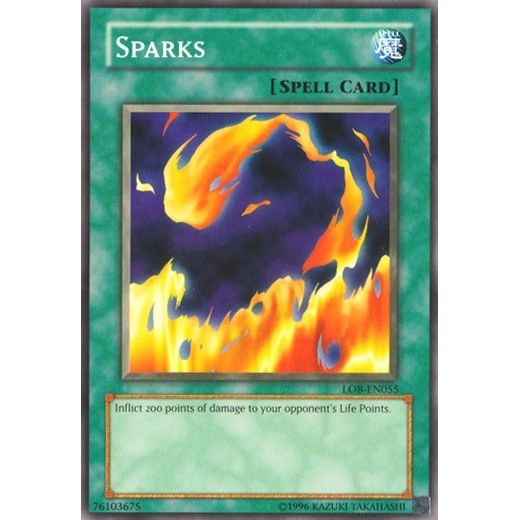 Image for Sparks (LOB-EN055) (LOB-EN) - YuGiOh