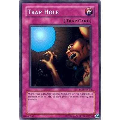 Image for Trap Hole (LOB-EN058) (LOB-EN) - YuGiOh