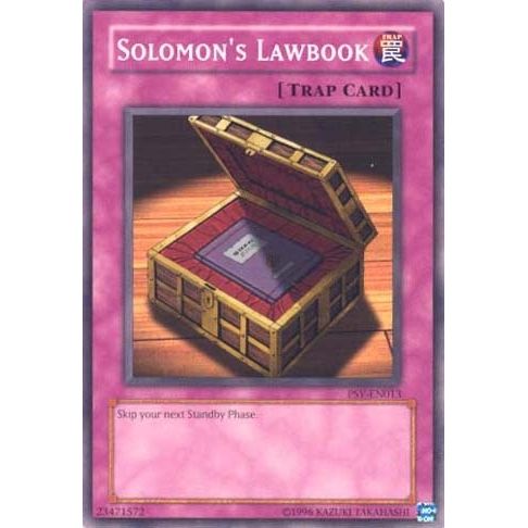 Image for Solomon's Lawbook (PSV-EN013) (PSV-EN) - YuGiOh