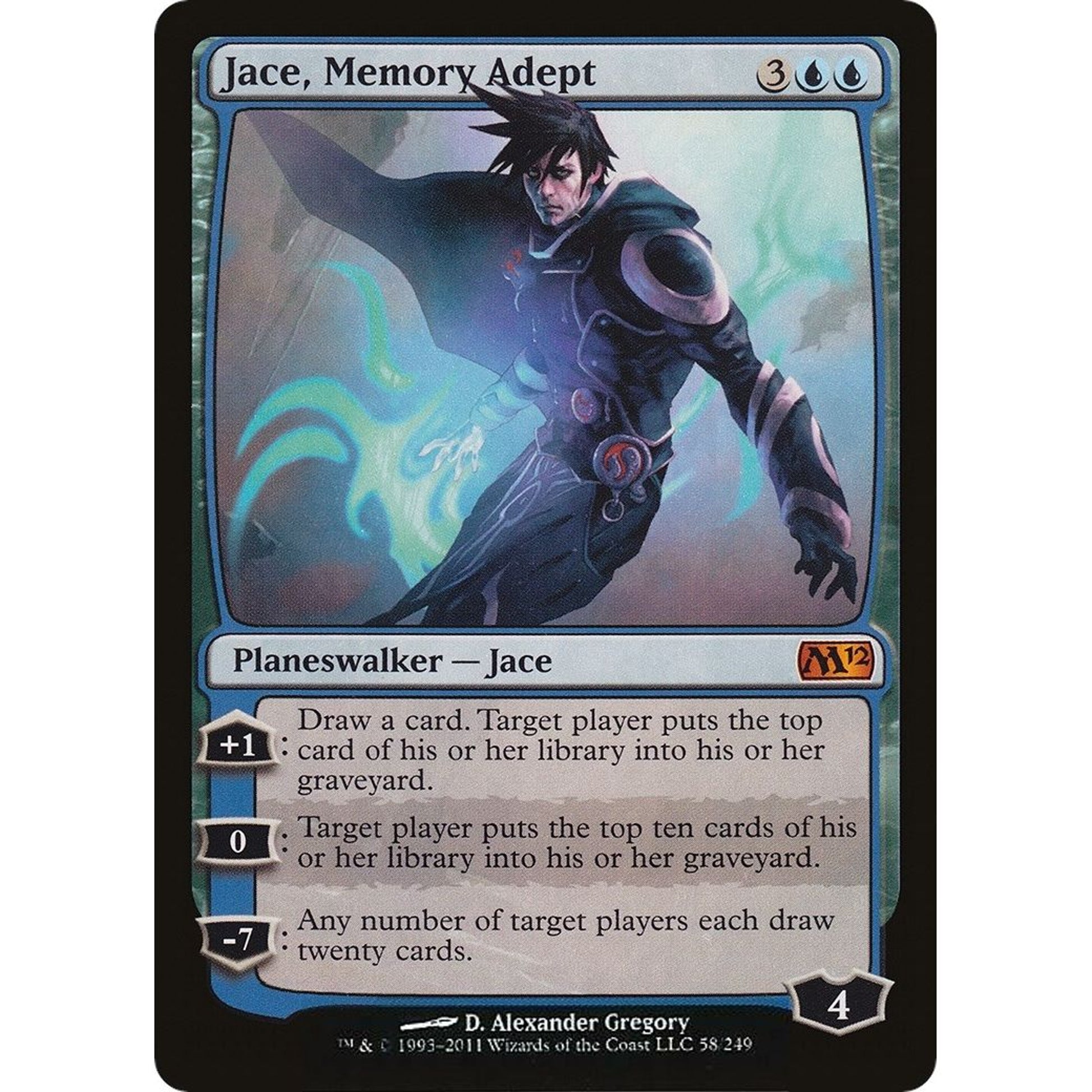Image for Jace, Memory Adept (58) (M12) - Magic: The Gathering