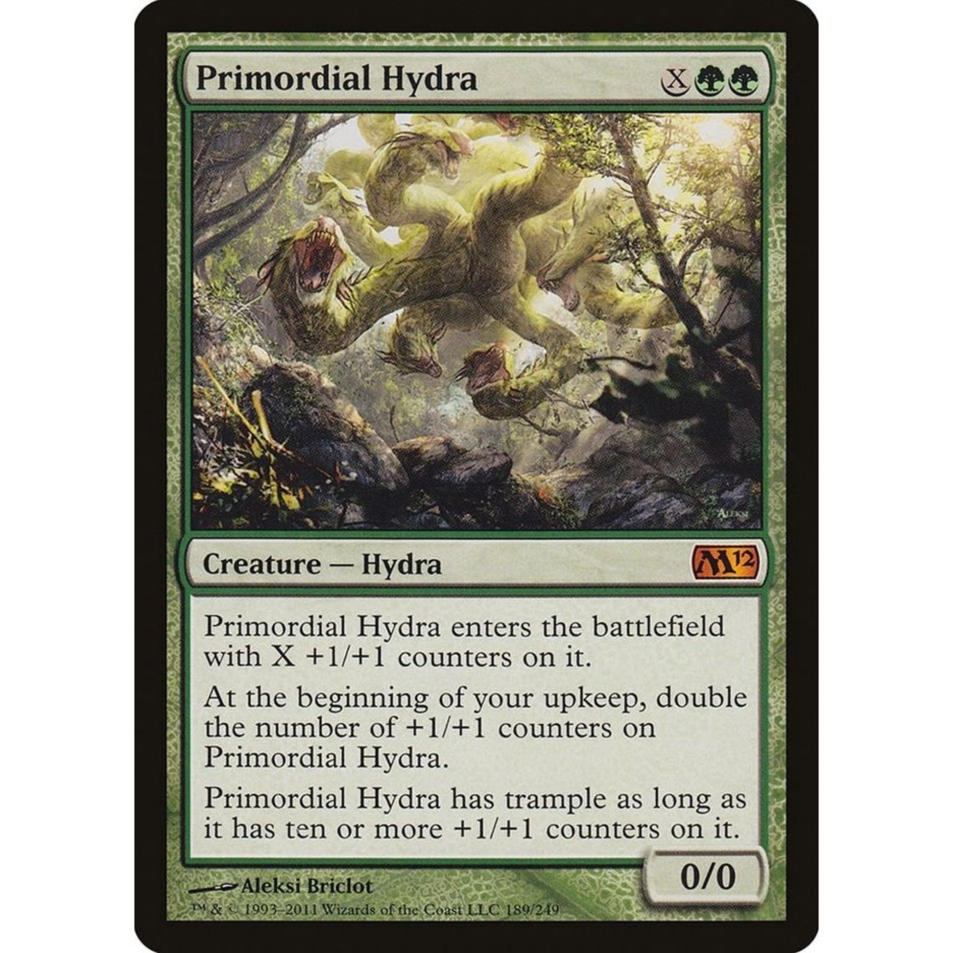 Image for Primordial Hydra (189) (M12) - Magic: The Gathering