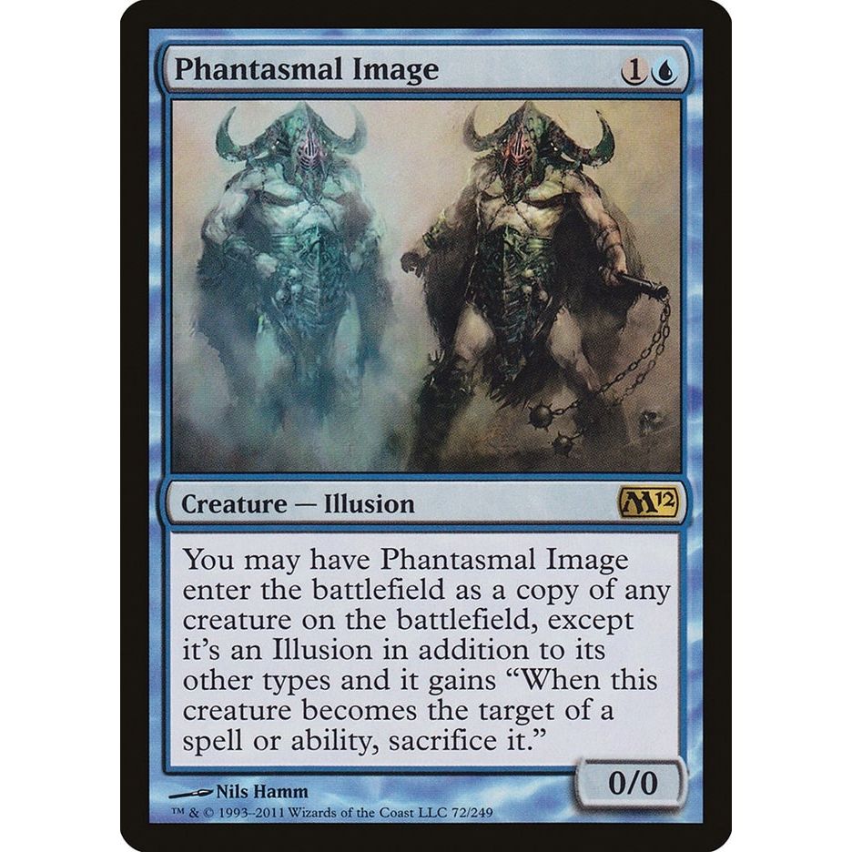 Image for Phantasmal Image (72) (M12) - Magic: The Gathering