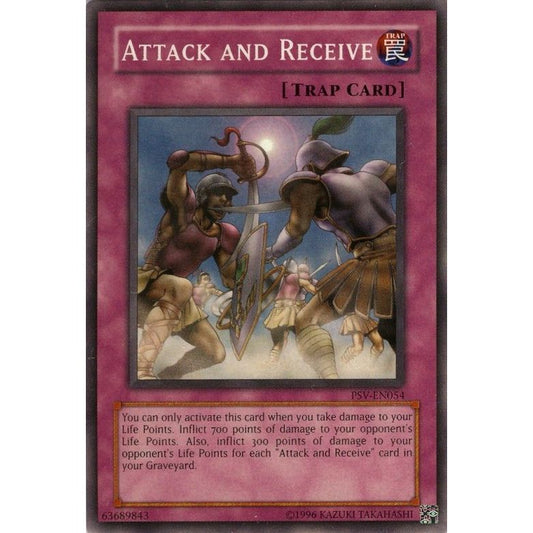 Image for Attack and Receive (PSV-EN054) (PSV-EN) - YuGiOh