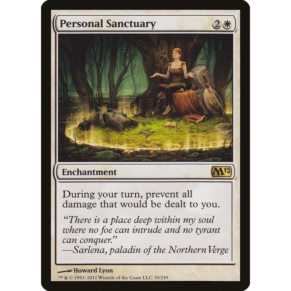 Image for Personal Sanctuary (30) (M12) - Magic: The Gathering