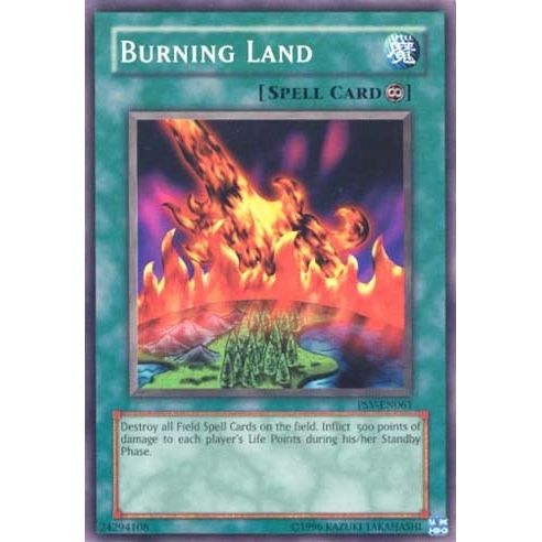 Image for Burning Land (PSV-EN061) (PSV-EN) - YuGiOh