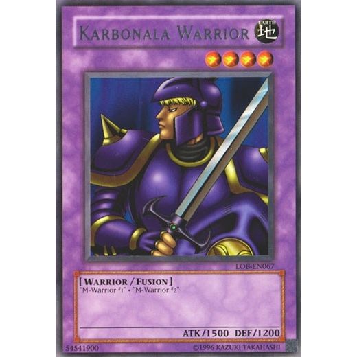 Image for Karbonala Warrior (LOB-EN067) (LOB-EN) - YuGiOh