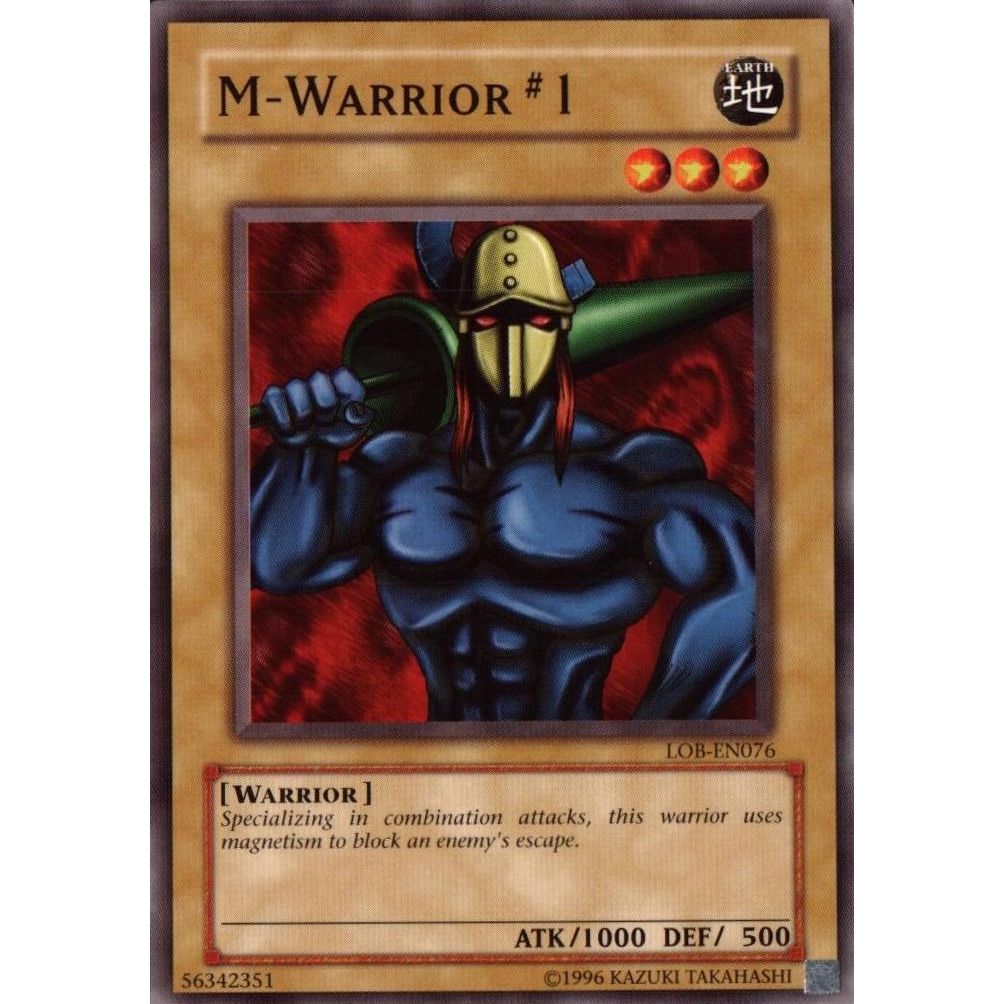 Image for M-Warrior #1 (LOB-EN076) (LOB-EN) - YuGiOh