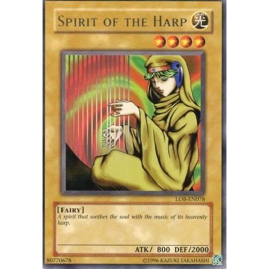 Image for Spirit of the Harp (LOB-EN078) (LOB-EN) - YuGiOh