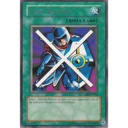 Image for Stop Defense (LOB-EN095) (LOB-EN) - YuGiOh