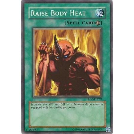 Image for Raise Body Heat (LOB-EN097) (LOB-EN) - YuGiOh